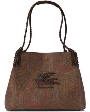 Etro "Libra" Medium Shoulder Bag - Brown