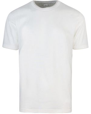 Eleventy Hoogste T -shirt Girocollo Bianca - Wit