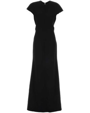 Jil Sander Sable Long Dress - Black