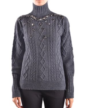 Pinko Pullover Grau - Blau
