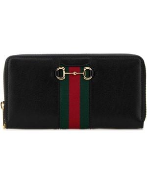 Gucci Leather Wallet - Black
