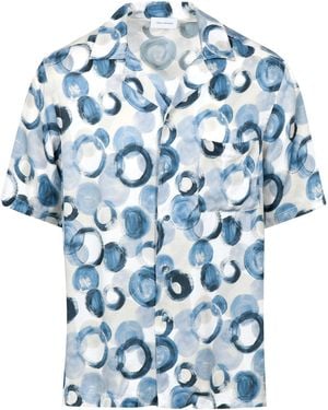 Tagliatore Shirts - Blue