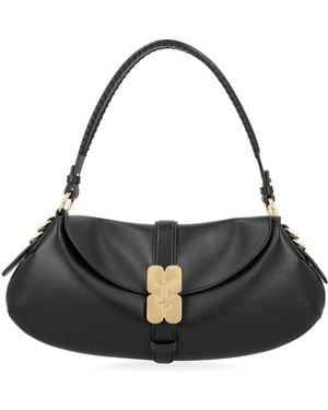 Ganni Recycled Leather Bag - Black