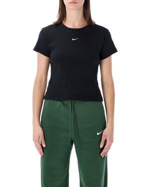 Nike T-shirts En Polo's Zwart