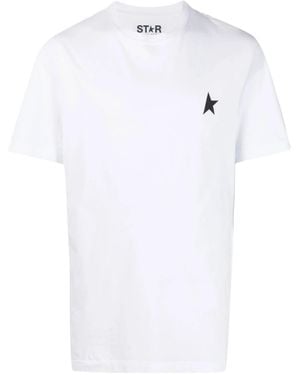 Golden Goose T-shirts d'oie dorée et polos blancs