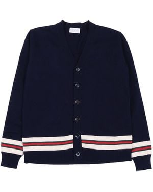 Gucci J L/s Vest Co Effen St W/w - Blauw