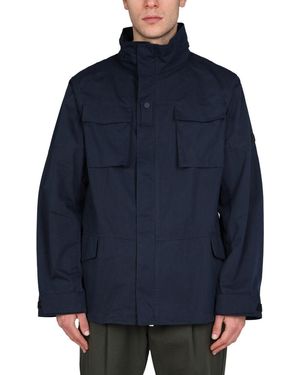LARDINI by YOSUKE AIZAWA Lardini von Yosuke Aizawa Double Fabric Jacke - Blau
