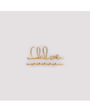 Chloé Icon-haarclip - Roze