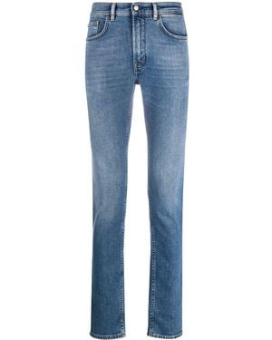 Acne Studios Halbhohe Skinny-Jeans - Blau