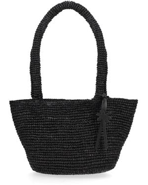 Manebí Borsa "Panier" Medium - Black