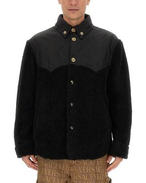 Versace Fleece Jacket - Black