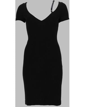 DSquared² Chic Midi Dress - Black