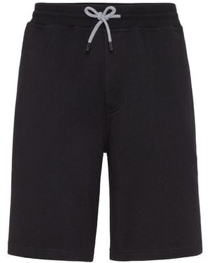Brunello Cucinelli Bermudas Mit Geradem Bein - Blau