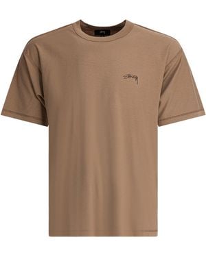 Stussy "Lazy" T-Shirt - Braun