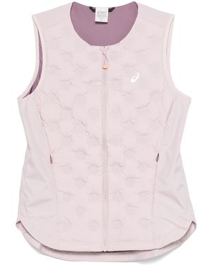 Asics Nagino Run gepolsterte Weste - Pink