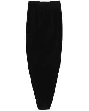 Rick Owens Pillar" Maxi Skirt - Black
