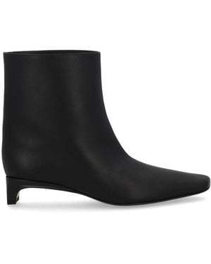 Loulou de Saison Calfskin Boots - Black