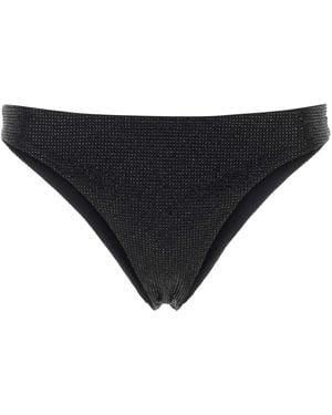 Prada Stretch Re-Nylon Bikini Bottom - Black