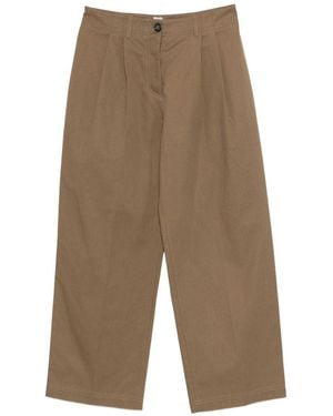 TOTEME Organic Cotton Trousers - White