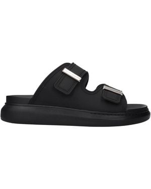 McQueen Alexander Mc Queen Hybrid Footwear And Socks Rubber - Black