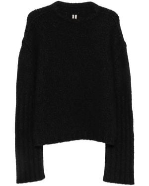 Rick Owens Crew-Neck Sweater - Black