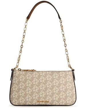 MICHAEL Michael Kors Empire' Tela Blend Bag - White