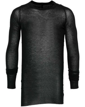 Rick Owens Long Sleeved T Shirt - Black