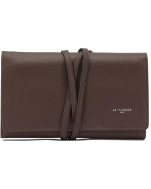 Le Tanneur Leather Pouches - Brown