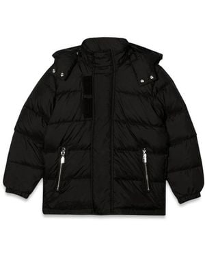 Givenchy Long Down Jacket With Hood - Black