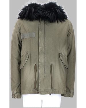 MR & MRS Graphic Print Jacket - Green