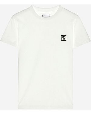 WOOYOUNGMI Cotton T-Shirt With Logo - White