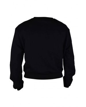 Giuseppe Zanotti Rhinestone Logo Sweatshirt - Blue