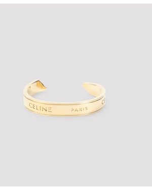 Celine Small Cuff Bracelet - Mettallic