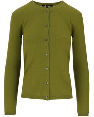 LA ROSE Cashmere Round Neck - Green