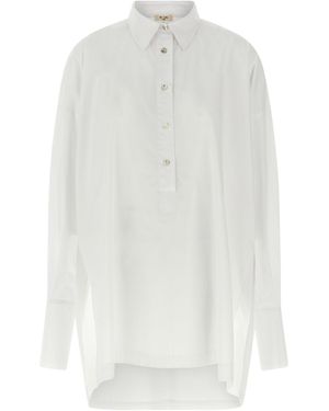 DI.LA3 PARI' Di.la3 Pari 'katoen Shirt - Wit