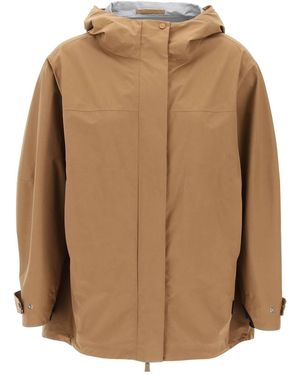 Herno Leichtes Gore Texjacke - Braun