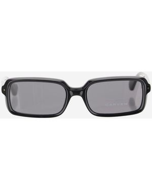 Carven Quadratische Acetat -Sonnenbrille - Mettallic
