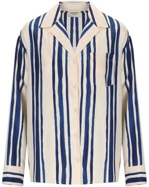 Weekend by Maxmara Corona Striped And Shirt - Blue