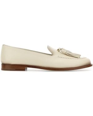 Church's Ivory Leather Renee Loafers - White