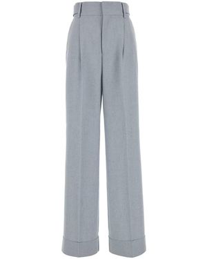 Alberta Ferretti Melange Light- Jersey Pant - Grey