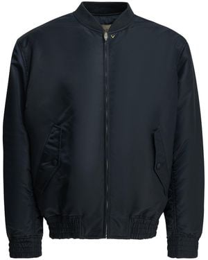 Valentino "v Gold" Bomberjack - Blauw