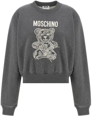 Moschino Teddy Bear' Sweatshirt - Grey