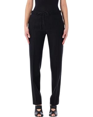 Maison Margiela Formal Drawstring Trousers - Black