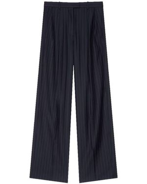 Givenchy Wool Double-Pleat Trousers - Blue