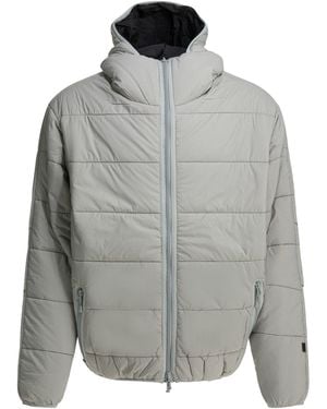 DAIWA PIER 39 Reversible Nylon Short Down Jacket Jackets And Coats - Grey