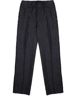 Closed Trousers Tropea Cotton Jean - Blue