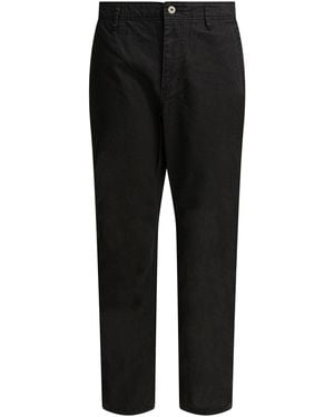 Nonnative Cotton Work Trousers - Black