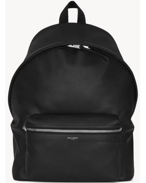Saint Laurent Ysl Bv City Rucksack E Nausi - Schwarz