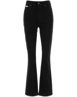 Calvin Klein Stretch Denim Jeans For - Black