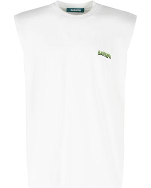 Barrow Weißes -Tanktop aus Baumwolle